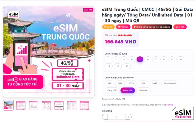 hiểu rõ nhu cầu sử dụng thực tế của bản thân để chọn được gói cước esim Trung Quốc 